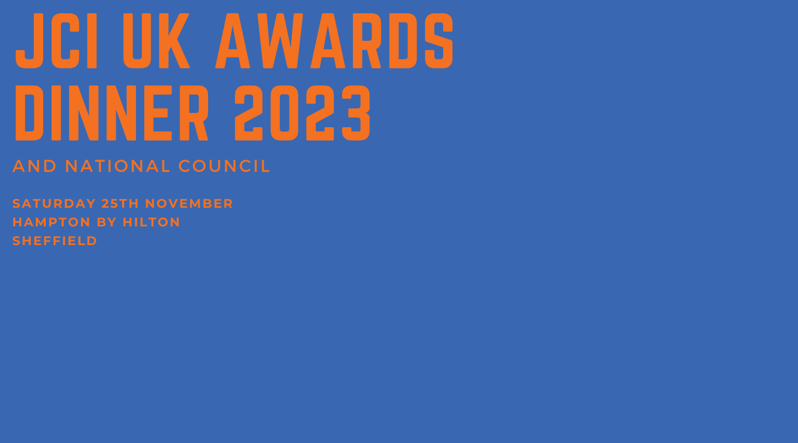 JCI UK Awards Dinner 2023